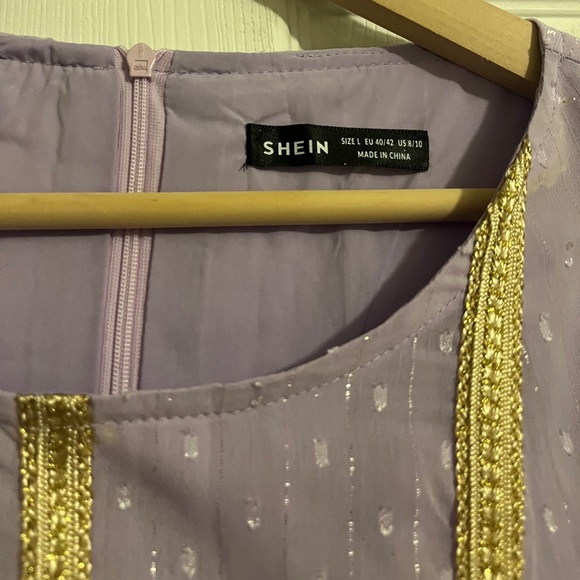 SHEIN purple formal dress - Picture 4 of 5